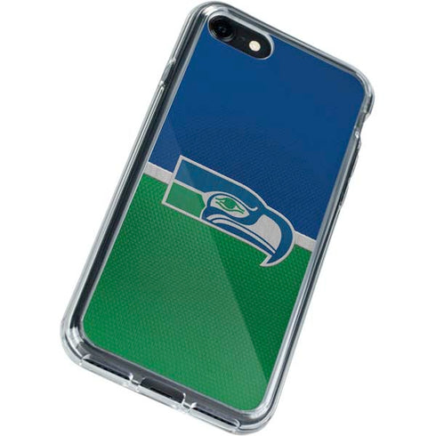NFL Seattle Seahawks Vintage iPhone SE (2nd & 3rd Gen) Clear Case